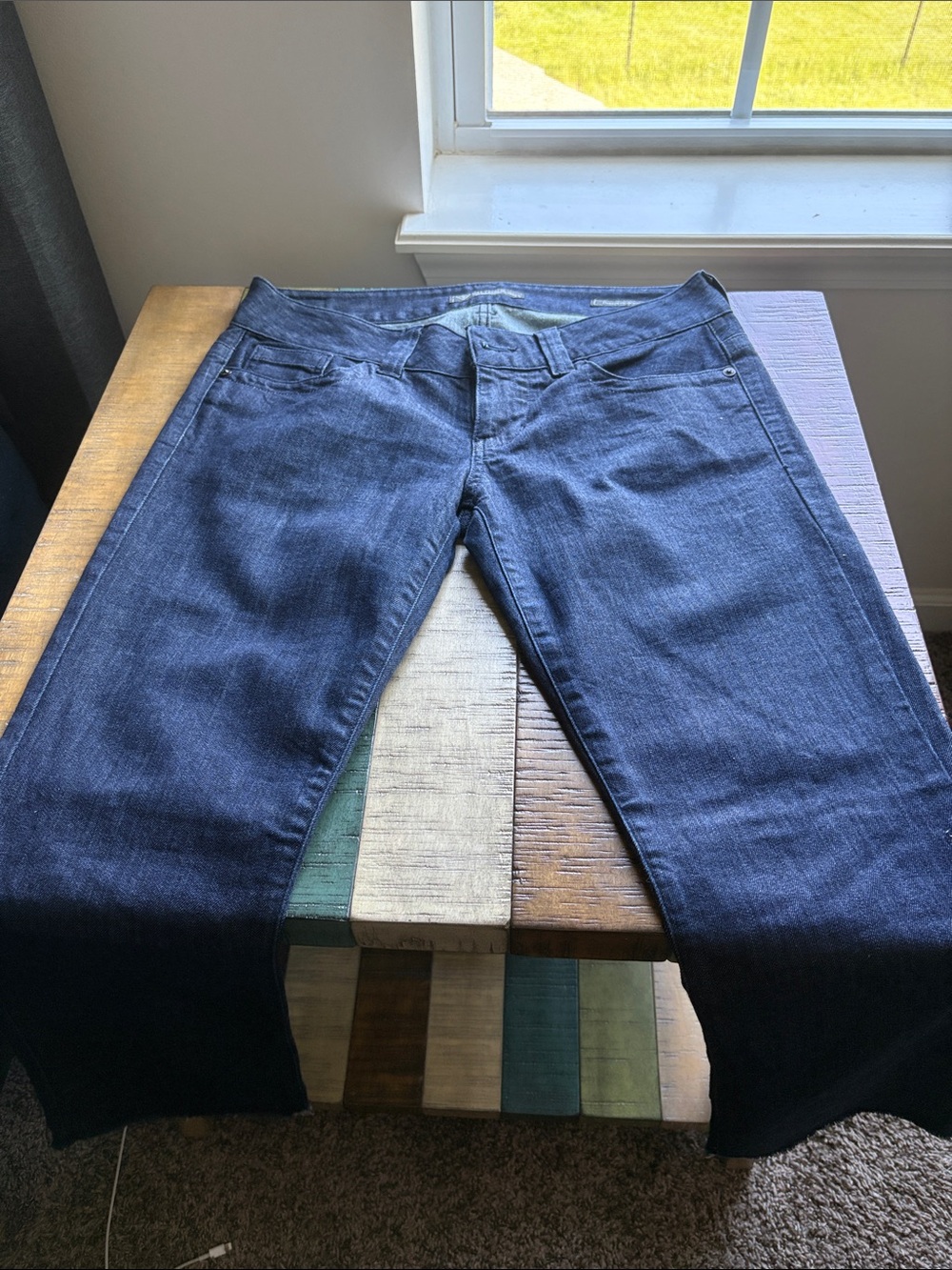 Guess Women's Dark Indigo Boot-Cut Jeans